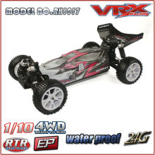 1/10 escala 4WD RC elétrico Brushless buggy carro, carro de corrida modelo rc Speed